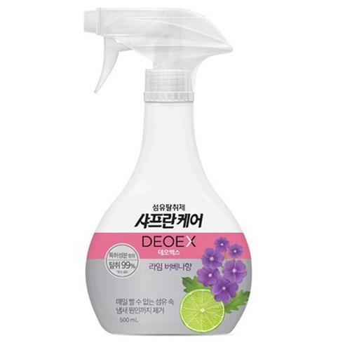샤프란 케어 데오엑스 섬유탈취제 라임 버베나, 500ml, 1개