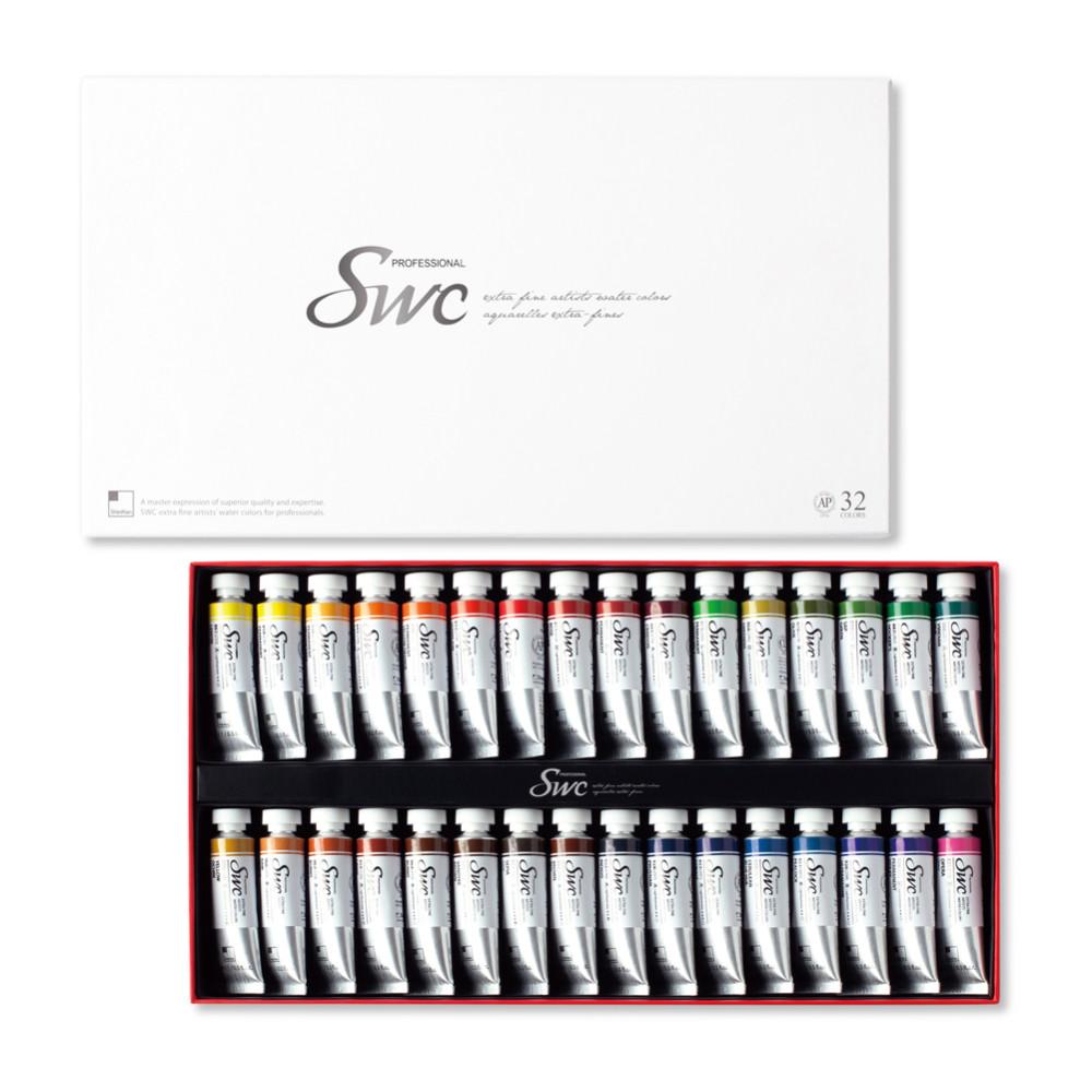 신한 SWC 수채화물감 15ml 32색