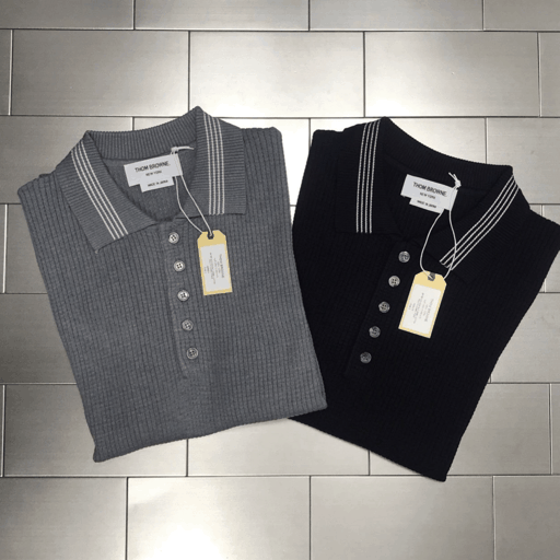 *정품급* 톰브라운 와플스티치 폴로티셔츠