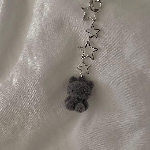 [자체제작] 고양이 별 스타 키링 버즈키링 에어팟키링 가방키링 핸드폰줄 핸드폰고리 열쇠고리 다이어리키링 여자친구선물 커플 우정템 하이틴 키치