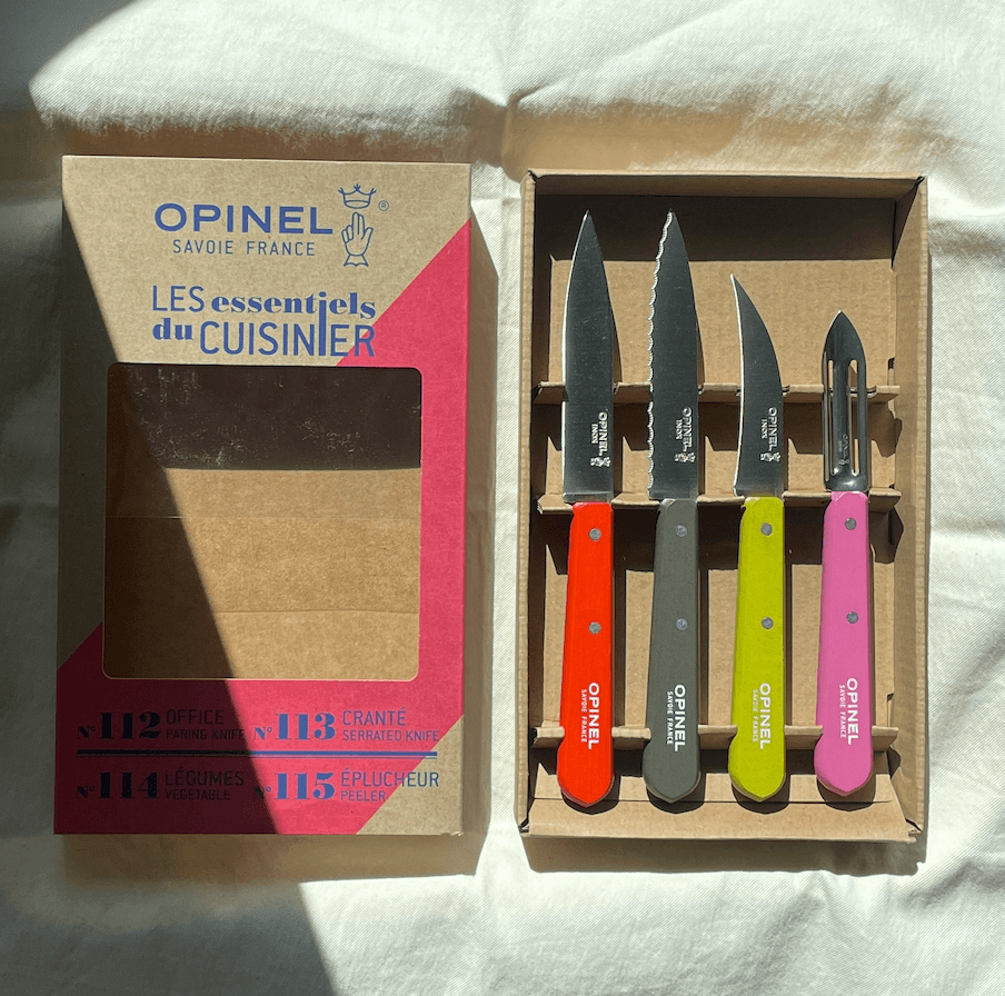 OPINEL - 4 essential Kitchen knives (Fifties)