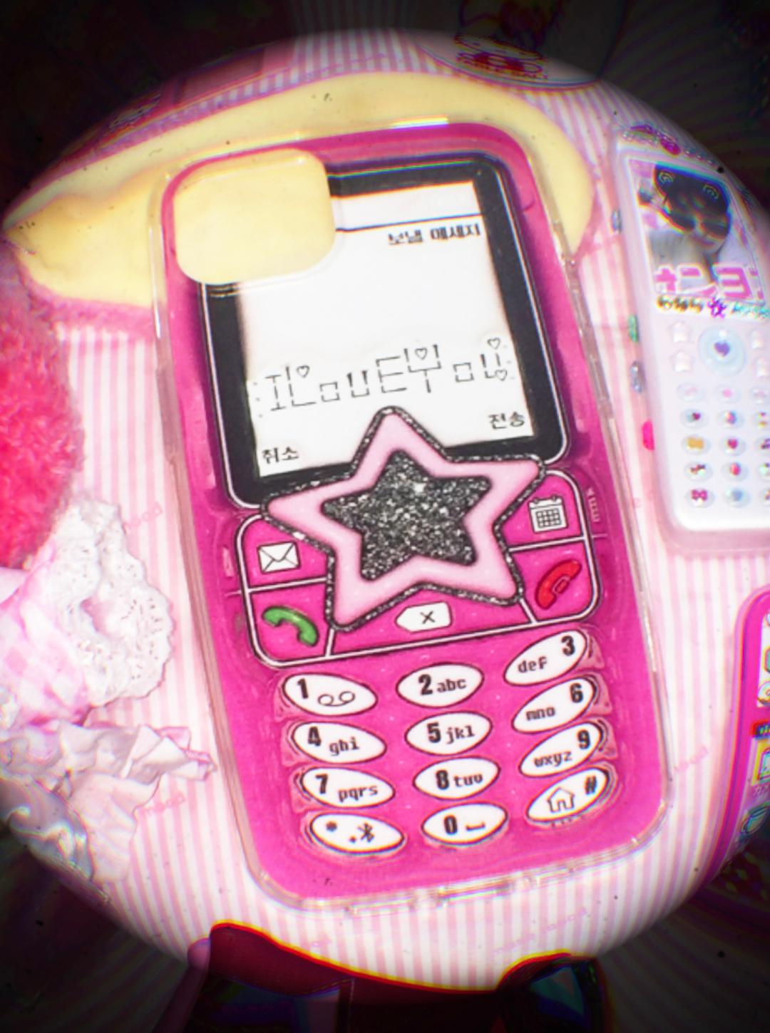 (CUSTOM) RETRO PHONE CASE(커스텀 레트로 폰 3D 폰케이스)