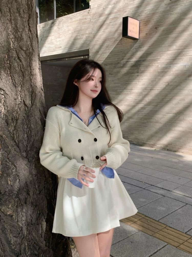 [NEW] 윈터 플레어 미니 스커트팬츠 (2color)