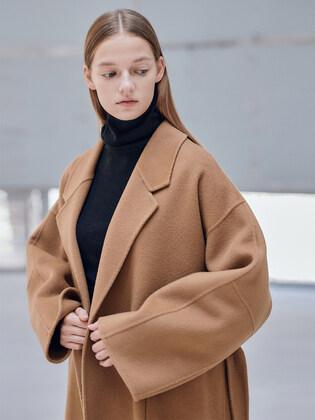 [단독] 21FN roomy handmade coat [CA]