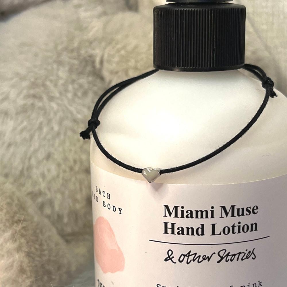 [실팔찌] 매듭 레이어드 하트 커플 팔찌_마을엔