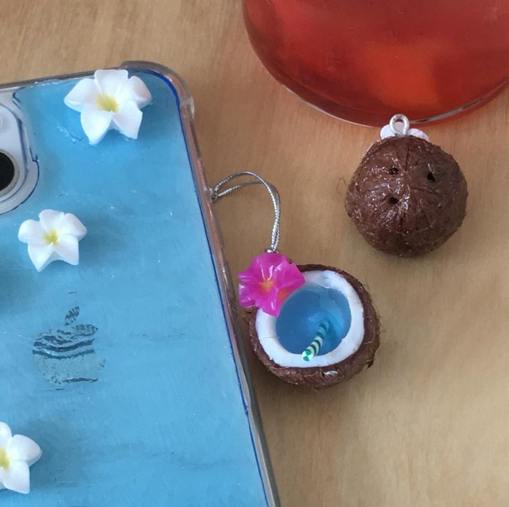 Coconut keyring