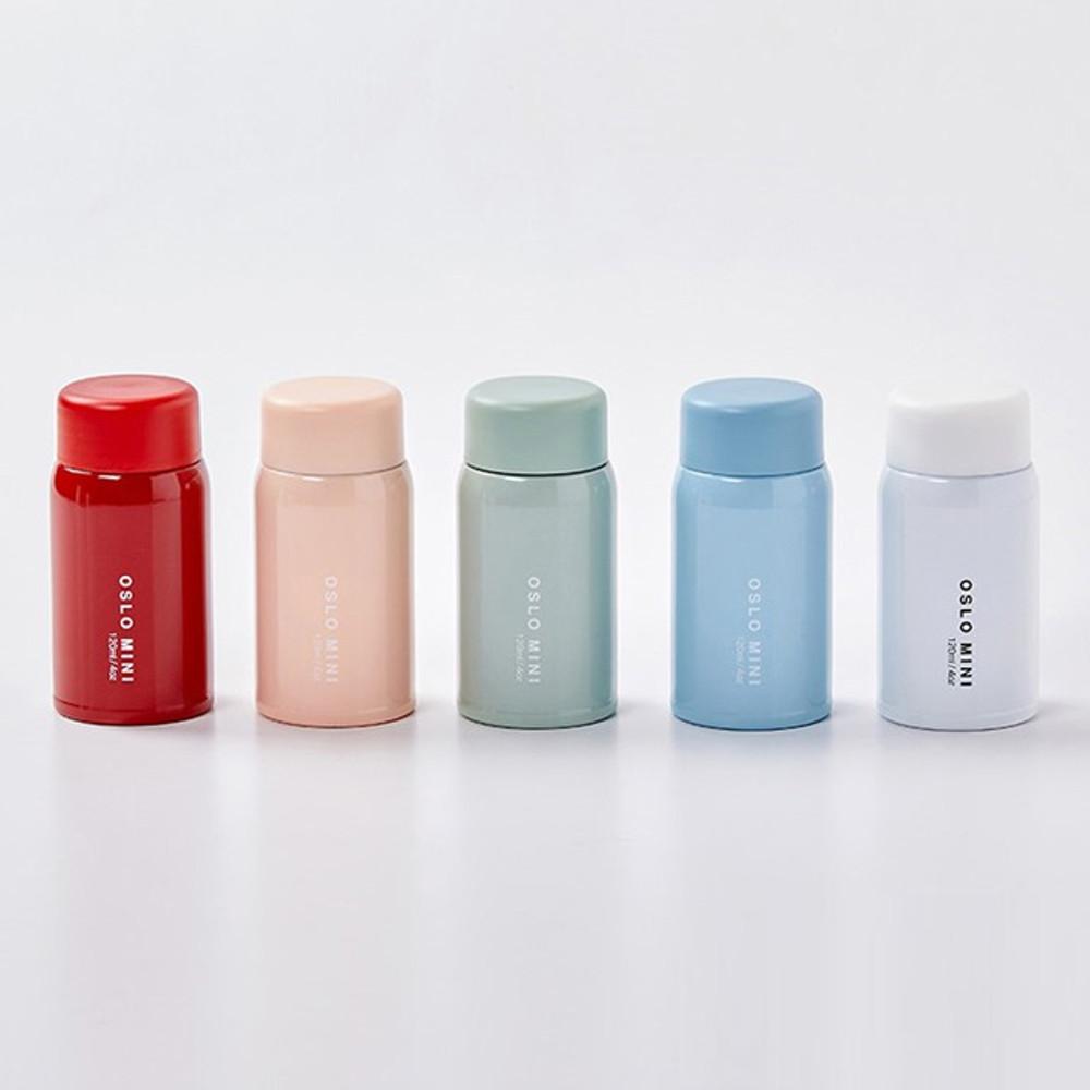 오슬로 미니 스텐 텀블러 어린이 소형 보온 보냉병 120ml
