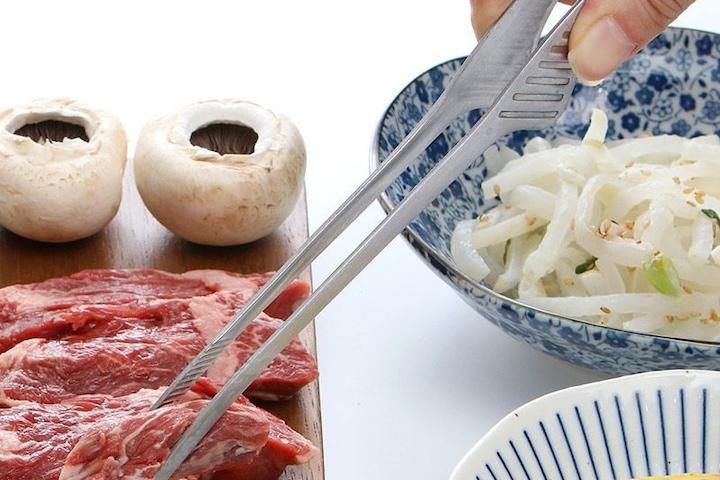 304스텐 바닥에 닿지 않는 슬림 스텐집게 (CMK0001)