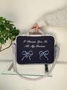 수심 Ribbon Peace Bag(2 color) 리본 노트북 가방 맥북 손잡이 숄더