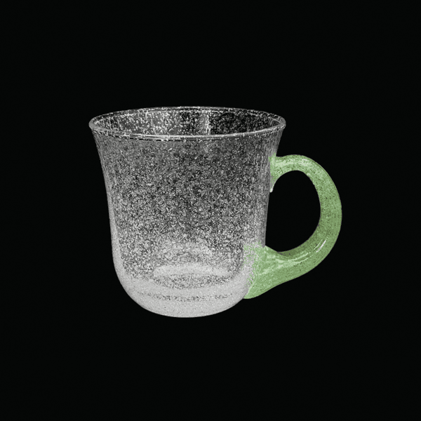 [HANDCRAFTED] Green Bubble Mug