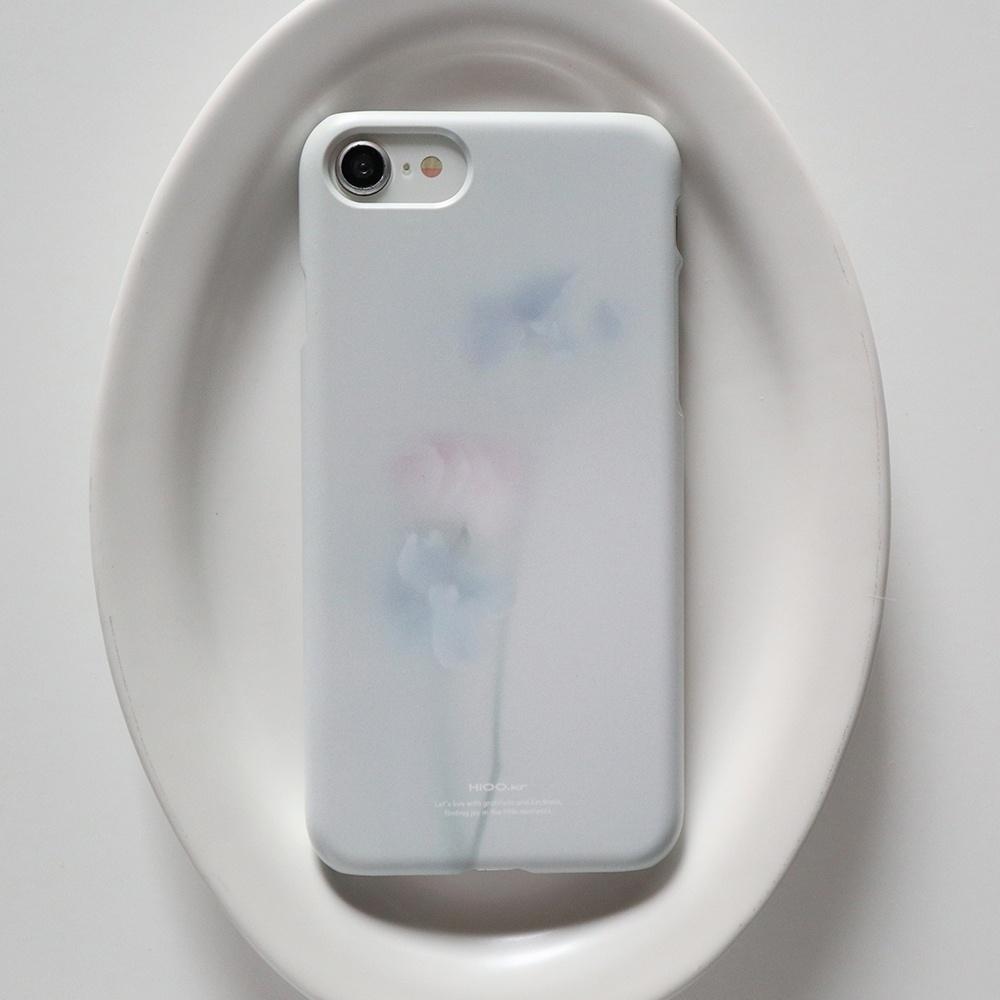 delphinium & ranunculus 01 case. (matte hard)