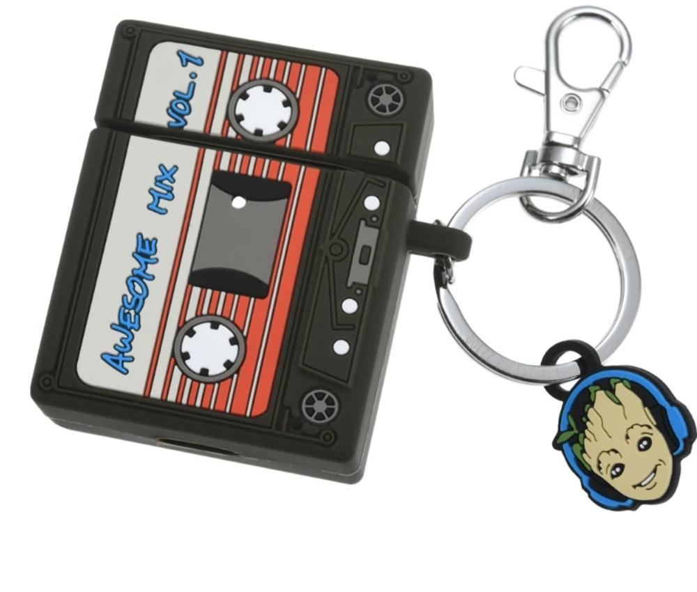 디즈니스토어 마블 베이비 그루트 AirPods 에어팟 케이스 카세트 테이프 / 4550424847492