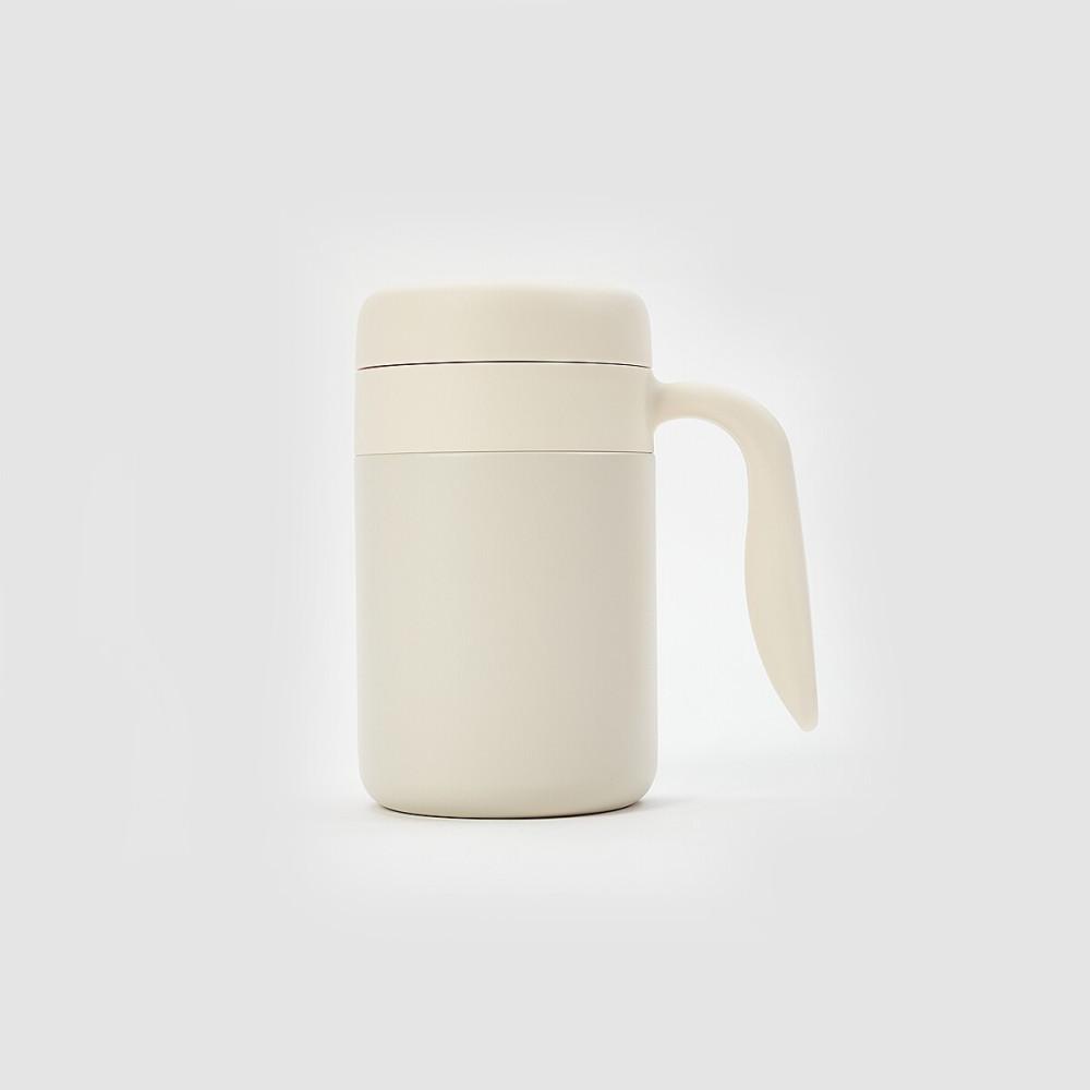 [JAJU/자주] 티망 핸들 보온 머그 420ML_베이지