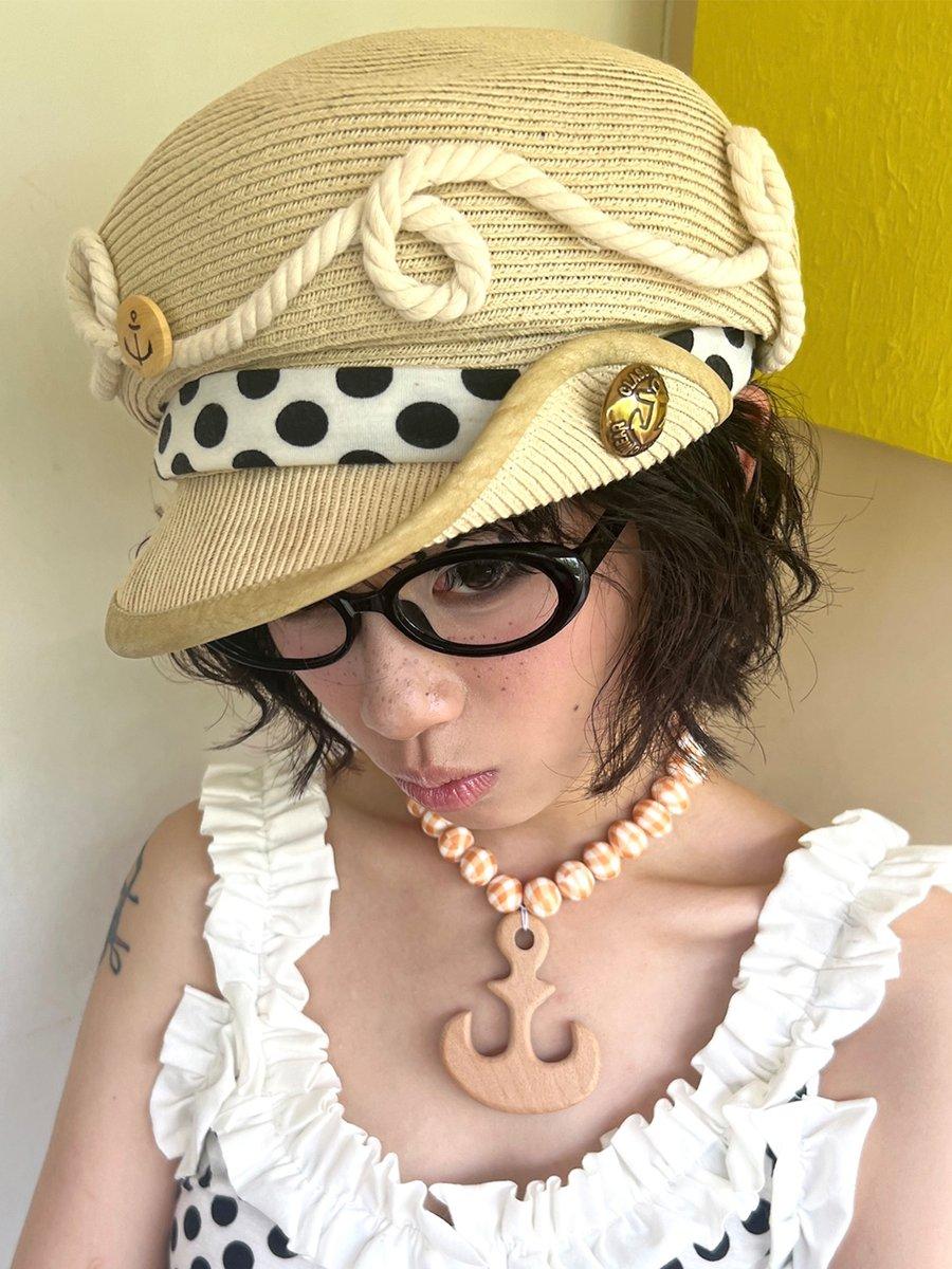 Handmade straw-woven hat