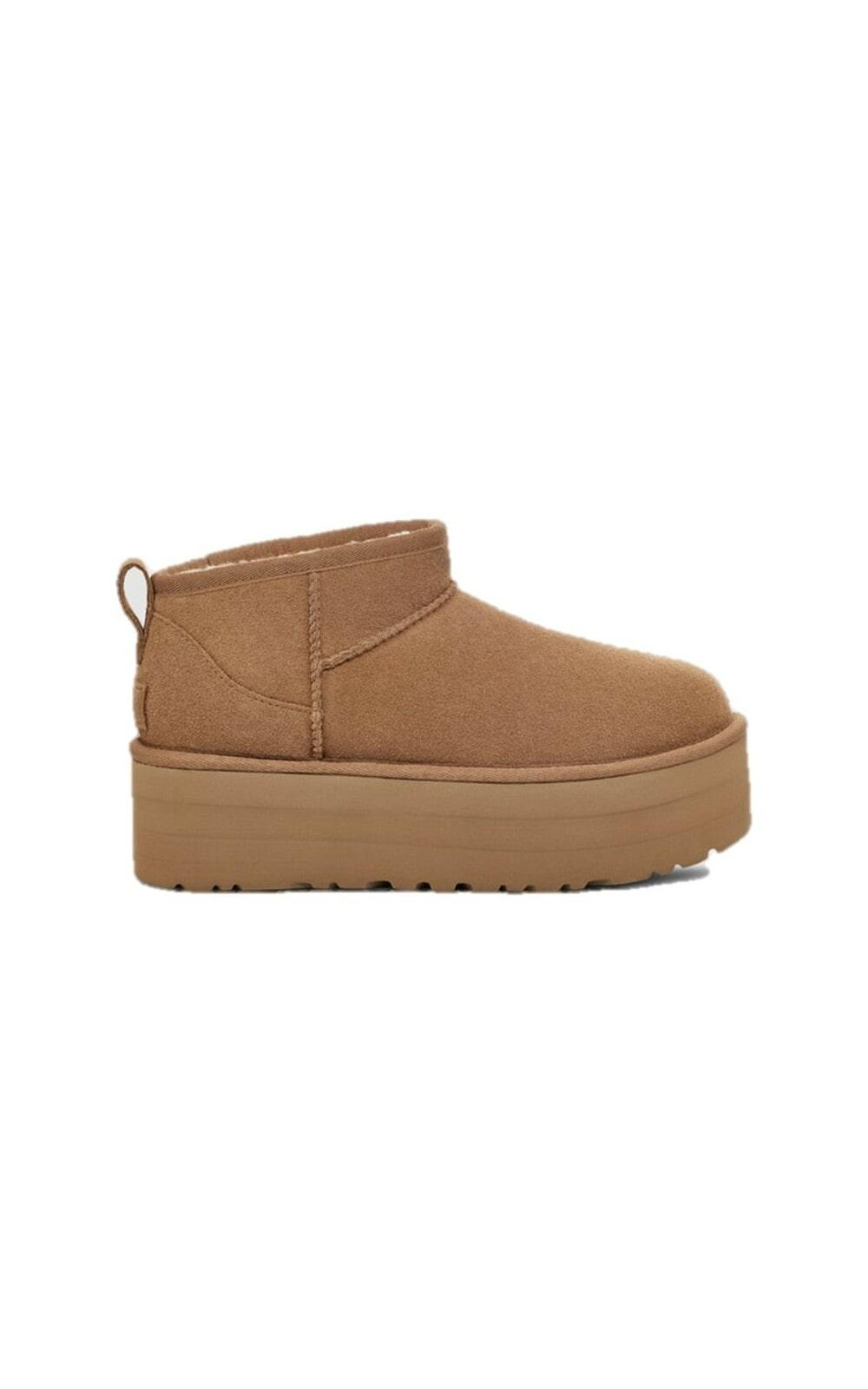 [UGG] 여성 클래식 울트라 미니 플랫폼 부츠 카멜 QUG37FSBO002CACA