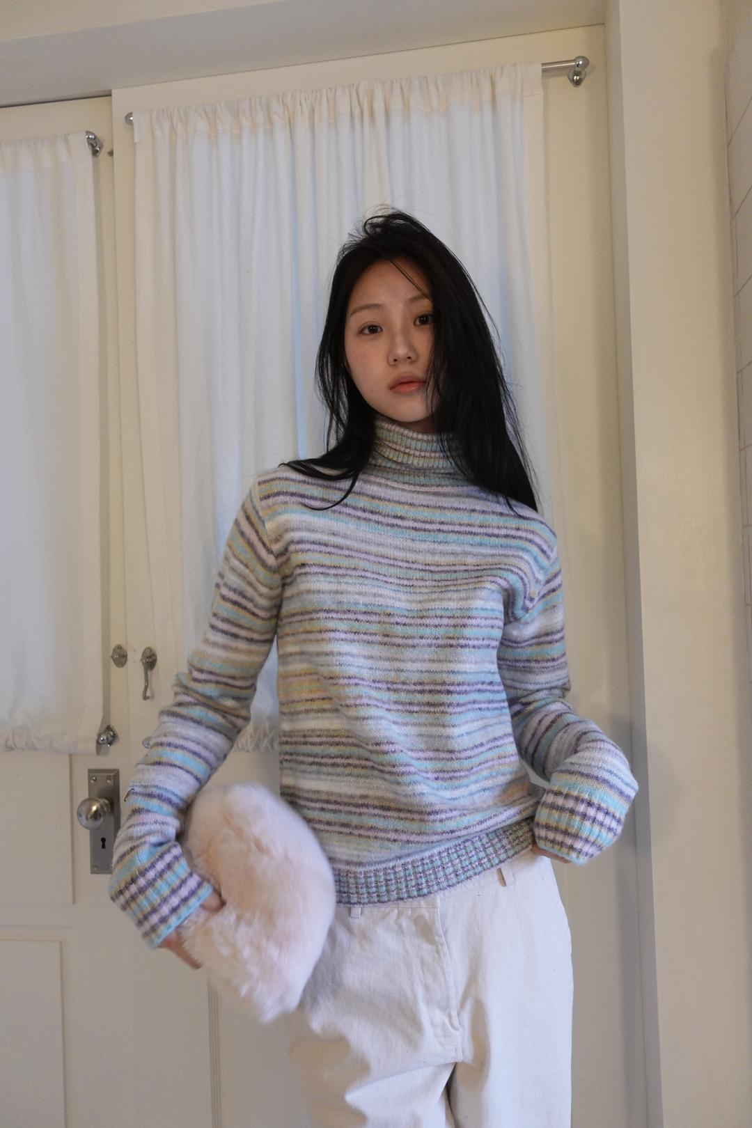 Igloo stripe knit (2C)