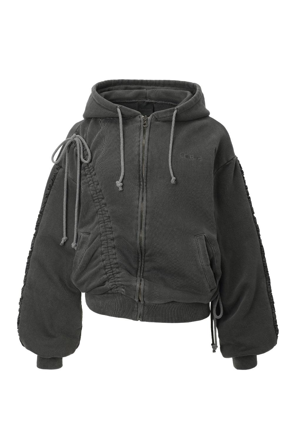Whisper zip-up hoodie