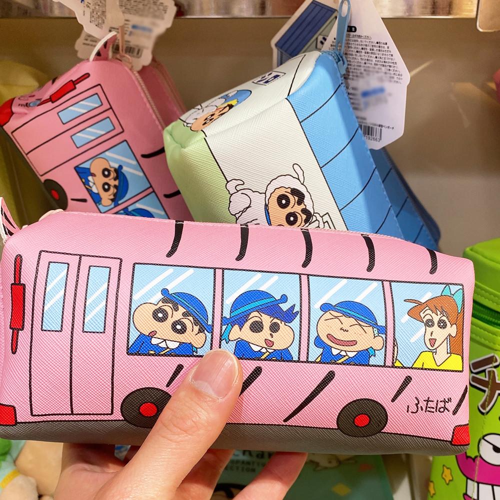 짱구는못말려 캐릭터 필통 유치원버스 흰둥이하우스 귀여운 문구 필통맛집 메론소다