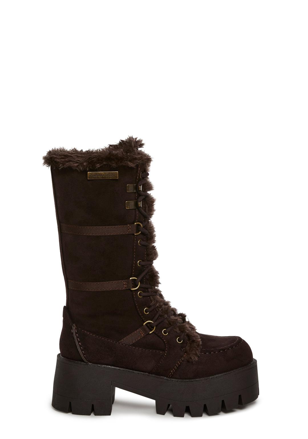 Forks Trek Winter Boots - DARK BROWN / US 11