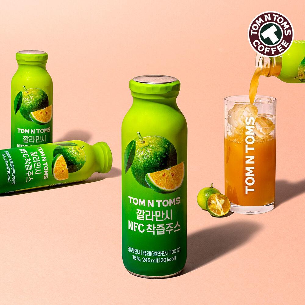 탐앤탐스 깔라만시 NFC 착즙주스 245ml 3개입