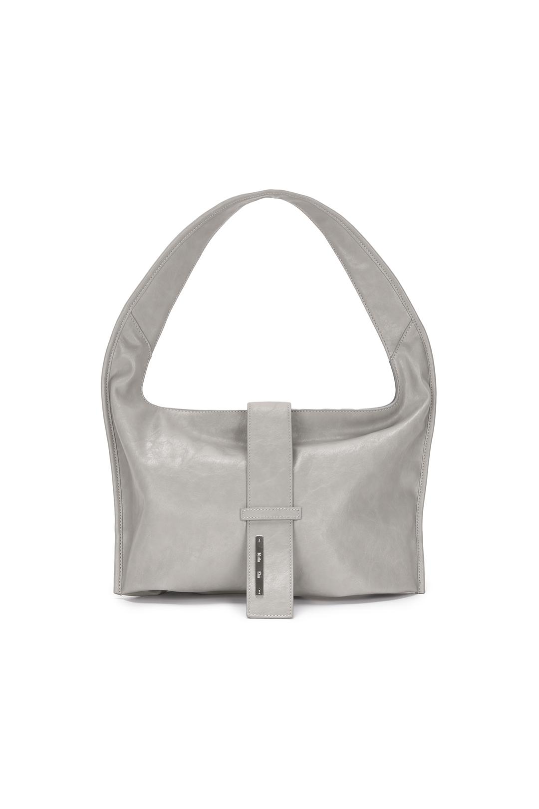 [EXCLUSIVE]VERROU SQUARE SHOULDER BAG IN GREY