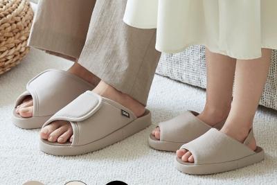 NEW! 발볼 조절 온가족 층간소음방지 실내화_베이직 3color 8size