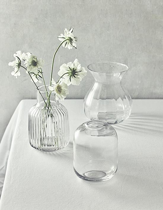 [글라스코] 볼륨 화병 4종 (택1)