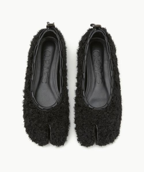 Teddy String Flat / Black