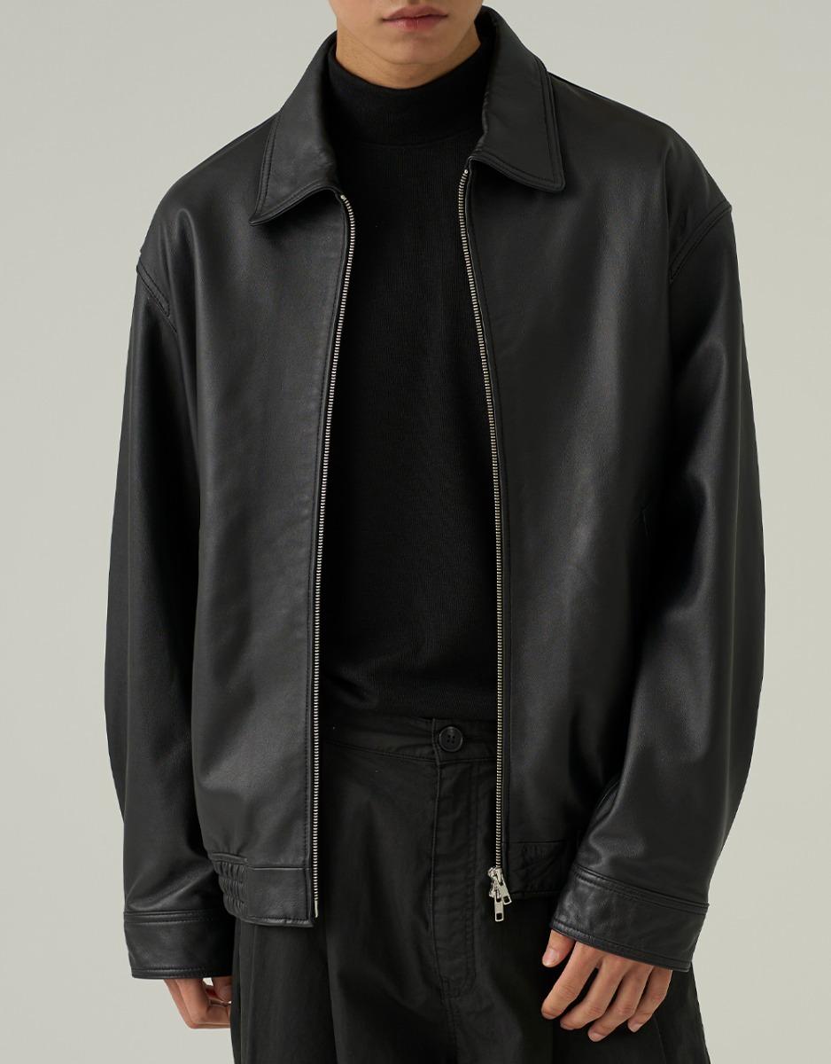 Lambskin Washed Bomber Jacket