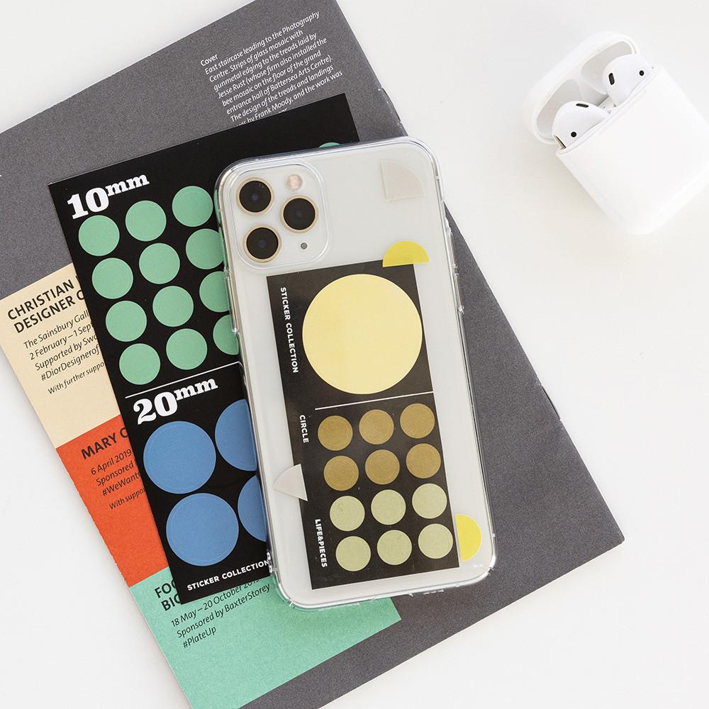 [라이브워크]라이프앤피시스 스티커컬렉션 - 원형