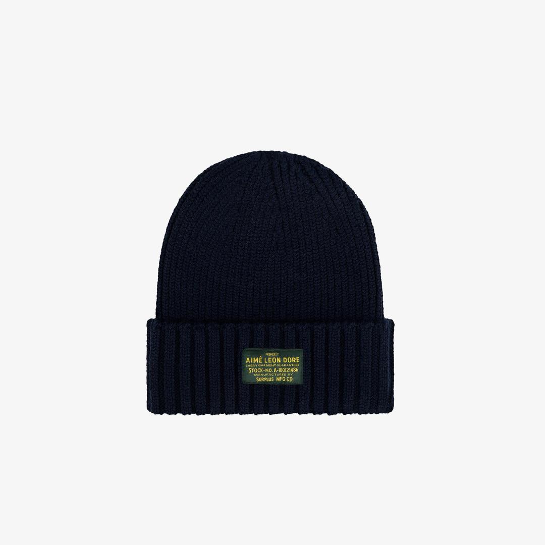 Merino Surplus Beanie - Naval Academy / One Size