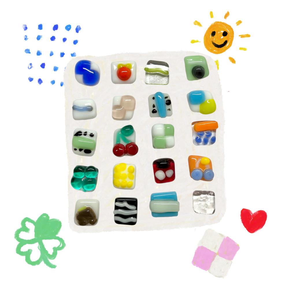 유리마그넷 a glass magnet (5ea)