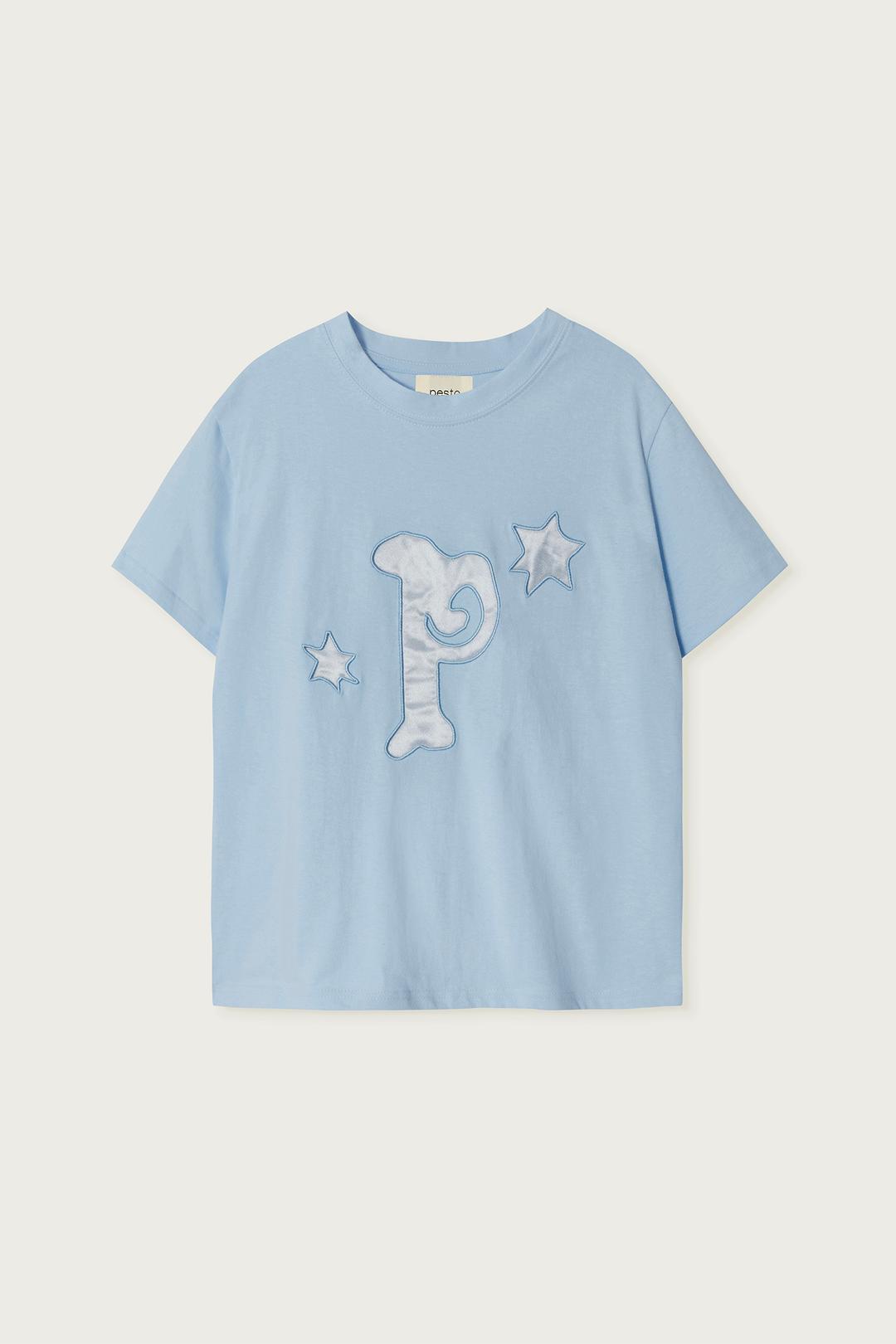 PESTO SHINE T-SHIRT SKY