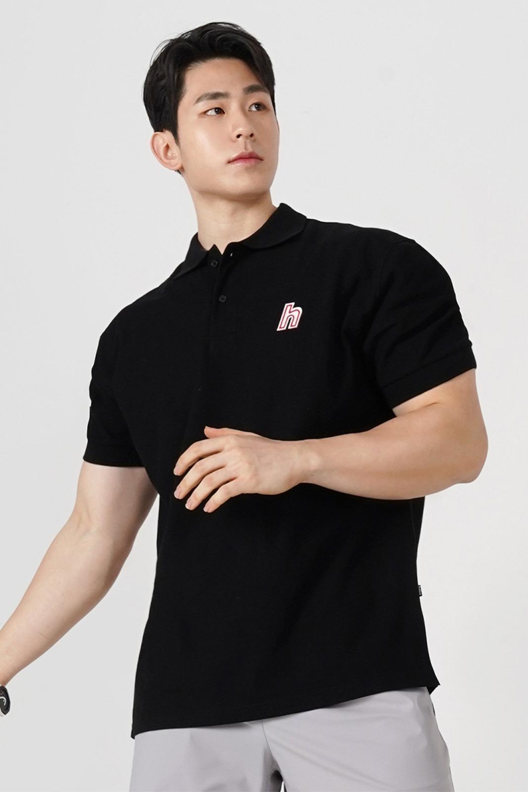 HDEX, h와펜 릴렉스핏 피케 폴로 셔츠 3 color