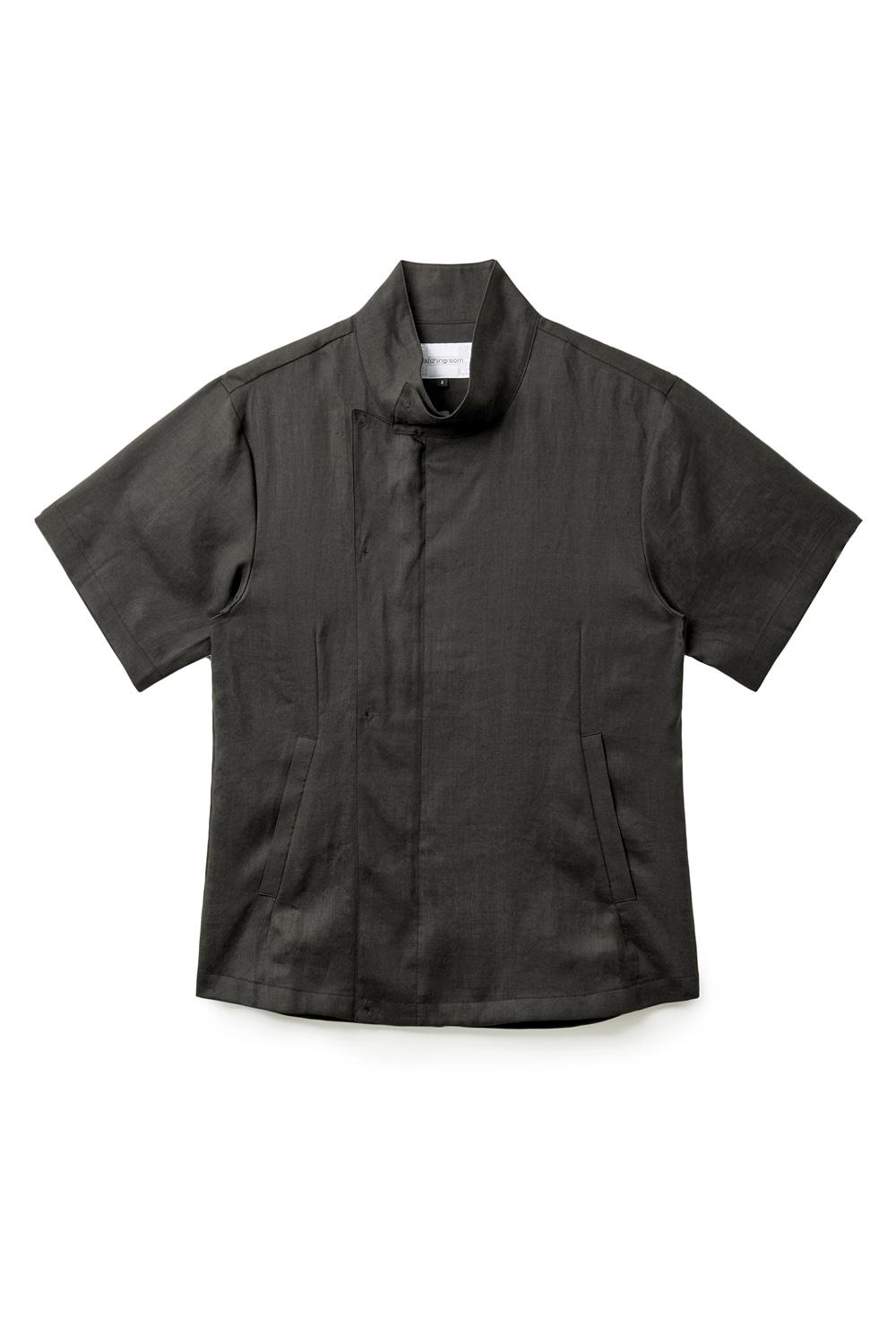 Arc Zip Shirket Black