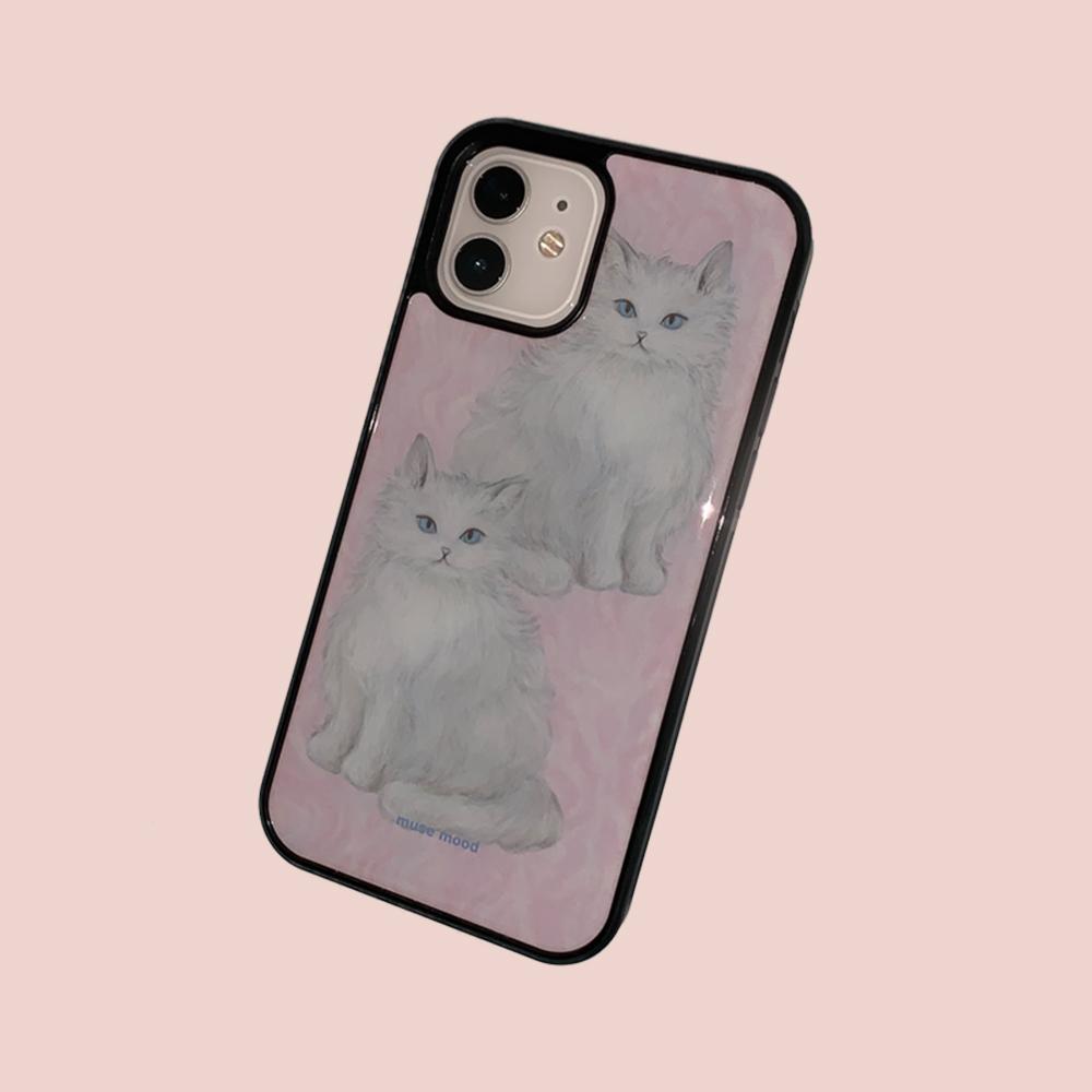 blue eyes cat (epoxy) 아이폰케이스