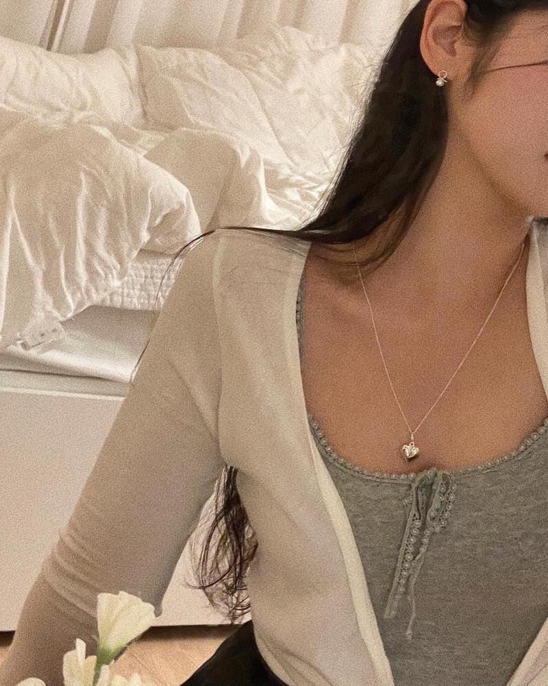 925silver Nouveau Necklace