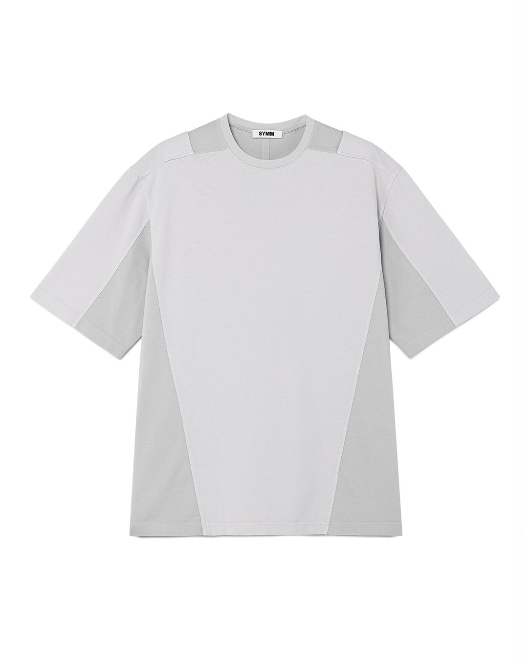 Multi Paneled Tee (Light Grey)