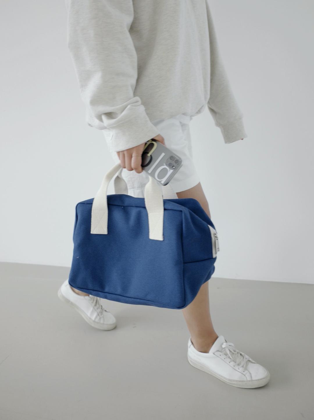 Boston bag (blue)