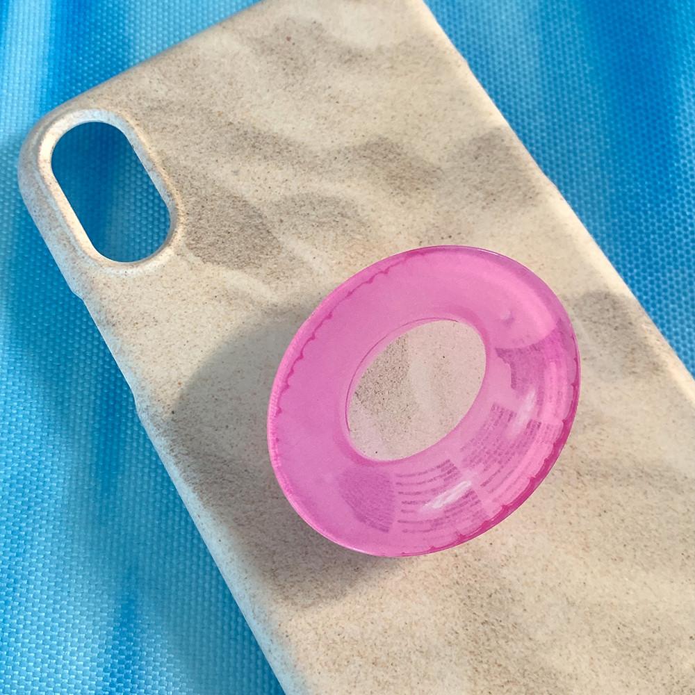 Pink tube grip tok 러브윌셋유프리 그립톡