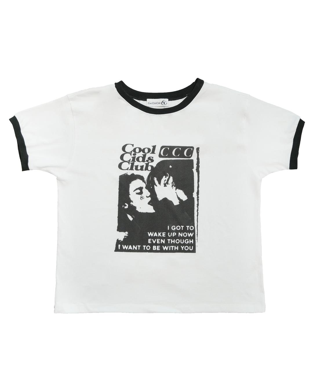 I WANT TO BE WITH YOU T-SHIRT ( WHITE )