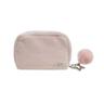 JX VELOUR WALLET (POWDER PINK)