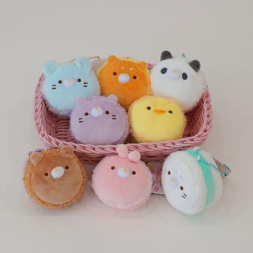 동물 마카롱 키링 8종