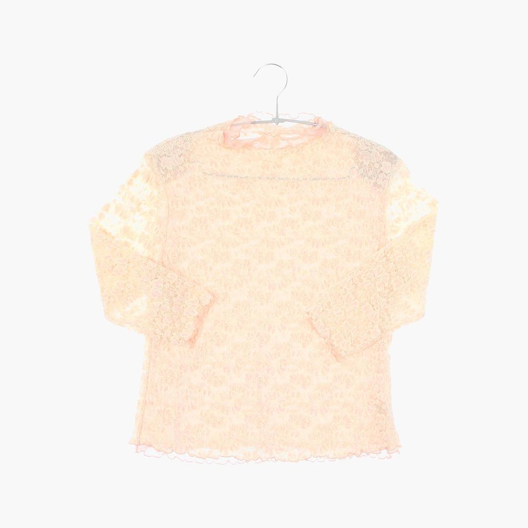 린넨 레이스 블라우스 여자 M