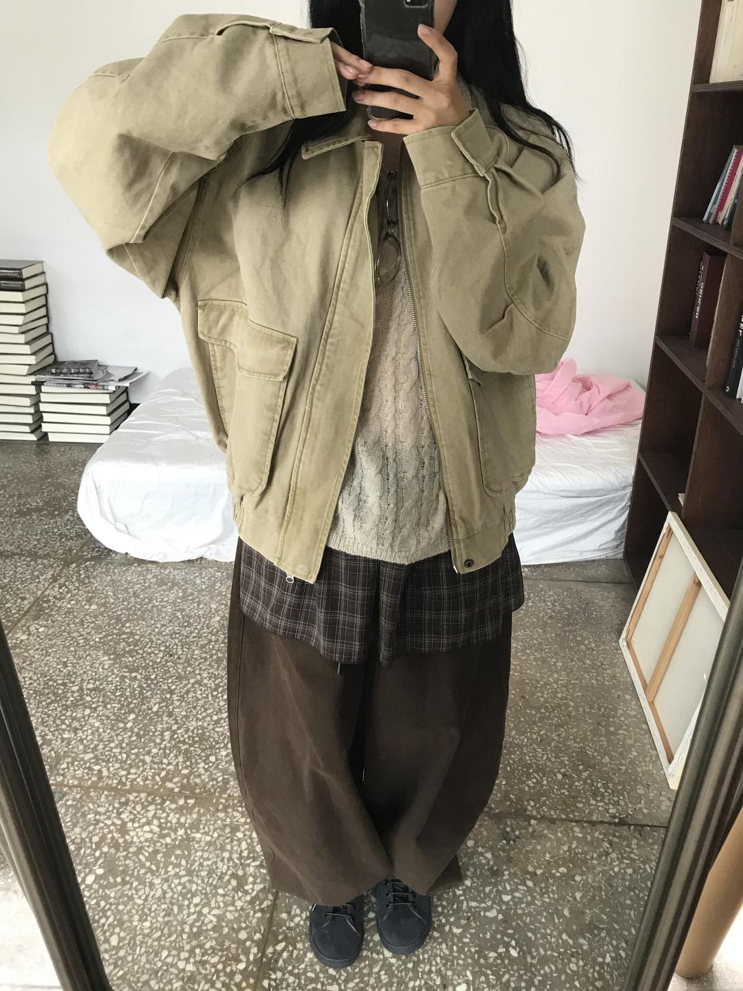 Pocket field blouson jacket