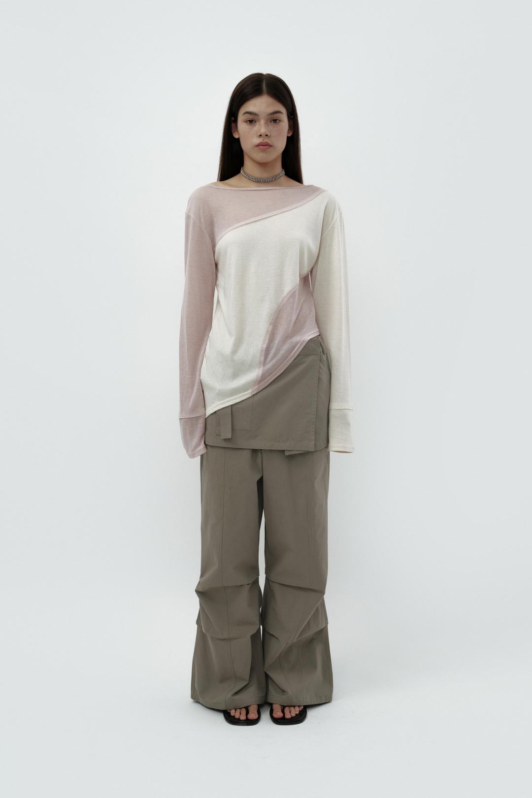 2WAY SKIRT PANTS / KHAKI