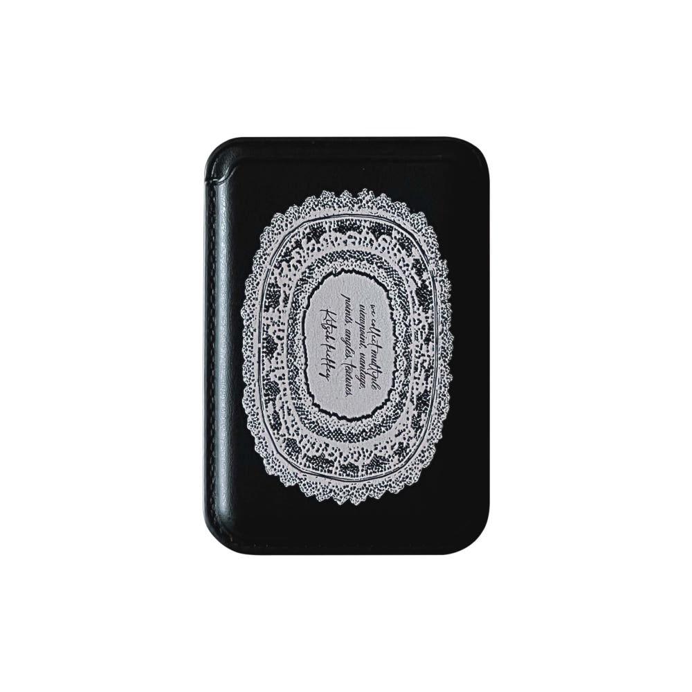 texture-lace card wallet (맥세이프 가죽 카드 지갑)