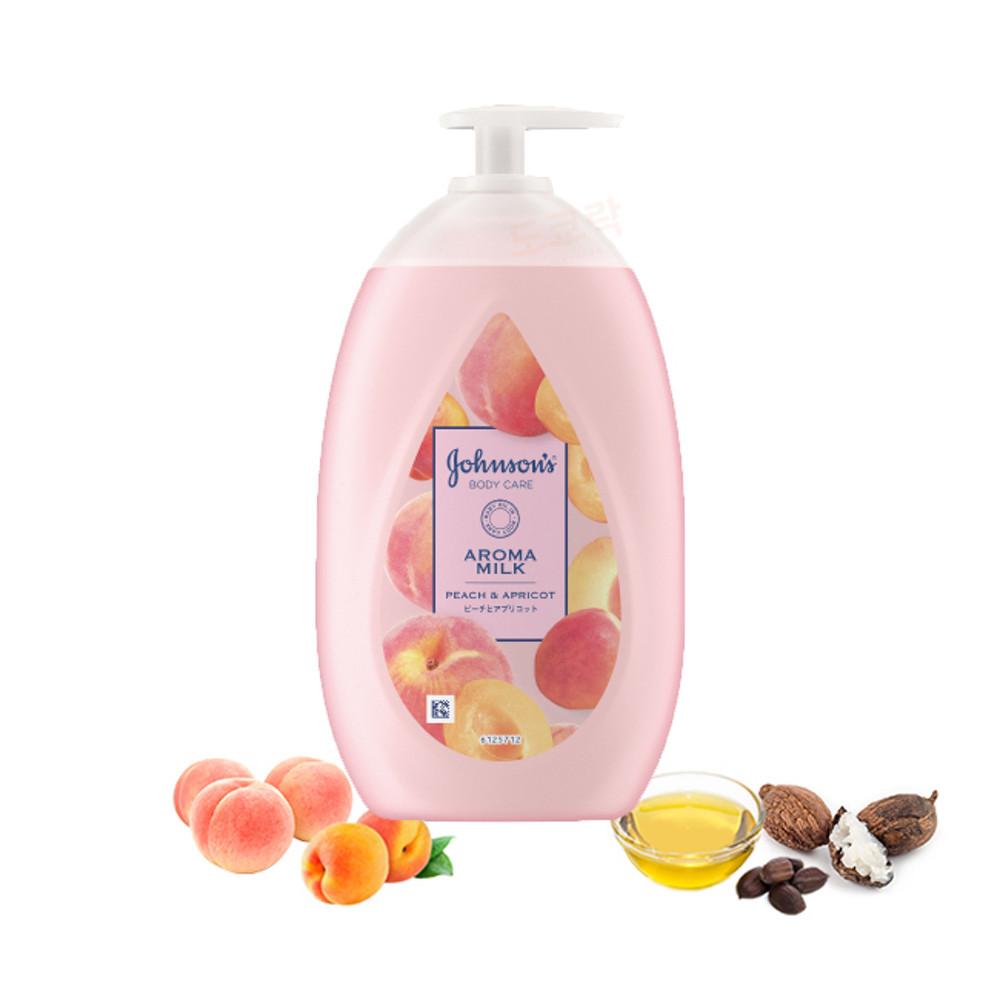존슨즈 바디케어 래스팅 아로마밀크 피치 애프리콧 바디로션 500ml