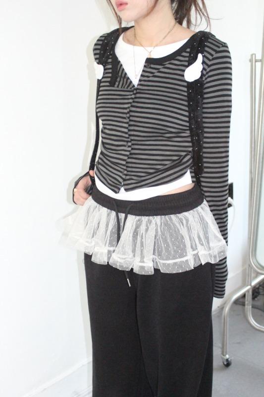 히피디피 shirring stripe cd (2color)