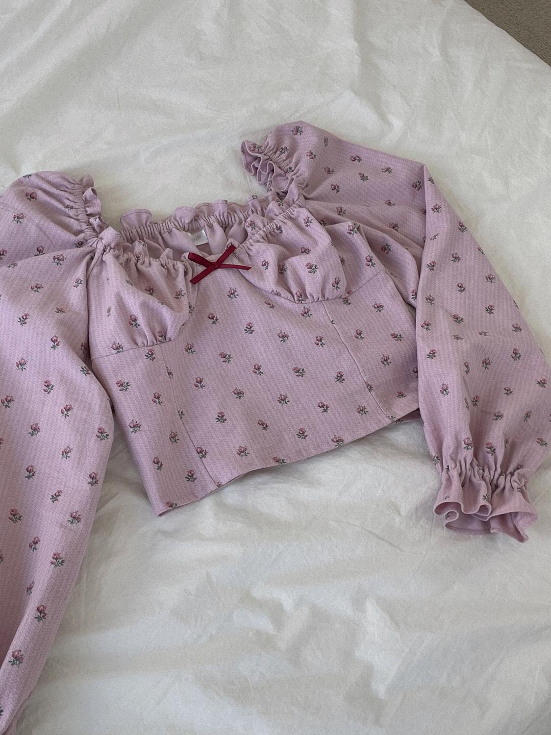 (ping's made♥)Rose mood blouse